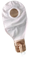 Filtered Colostomy Pouch Two-Piece System 14 Inch Length 2-3/4 Inch Flange Opaque Drainable 5 Count L1986