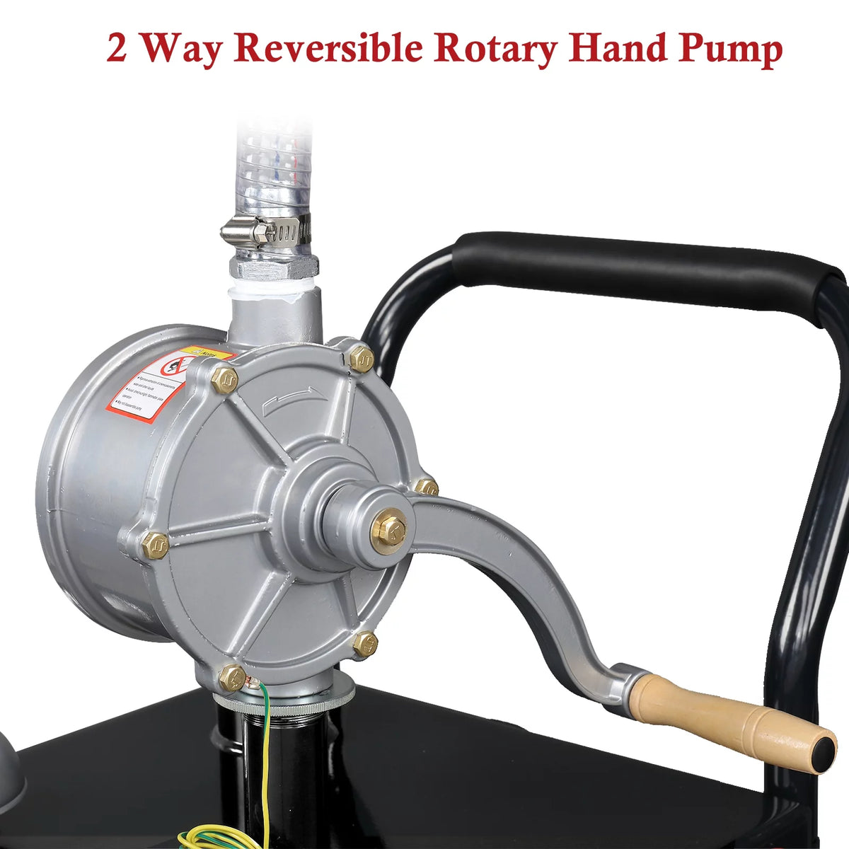 35 Gallon Gas Caddy with Hand Pump & Wheels M584