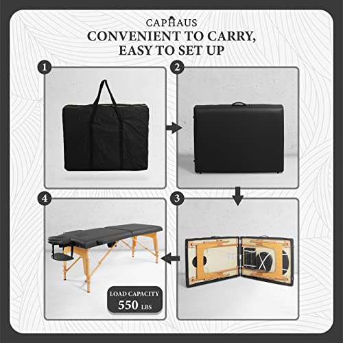 84 Inch Purple Height Adjustable Memory Foam Massage Table F6749