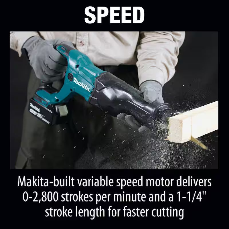 18V 5.0Ah Lithium-Ion Cordless Reciprocating Saw Kit A1922