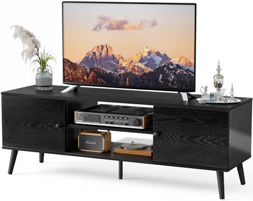 55 60 inch TV Stand with Storage Cabinet K596
