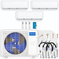 27,000 BTU 3 Zone Ductless Air Conditioner and Heat Pump F9530
