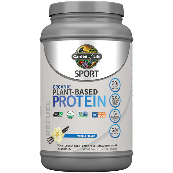 Organic Plant-Based Protein Vanilla U10585