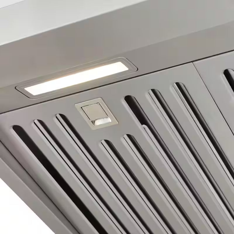 30 in. 500CFM Convertible Under Cabinet Range Hood in Stainless Steel Q5852