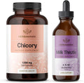 Chicory Root Capsules and Milk Thistle Tincture 2 Pack I731