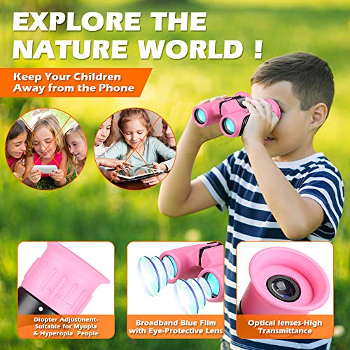 Compact Mini Binoculars 8x21 Shock Proof R5683
