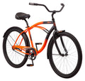 Orange/Black 26-inch Single Speed Beach Cruiser Bike B9863