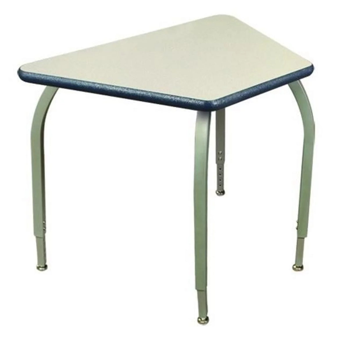 Black Beveled Fusion Maple Laminate Desk Y93503