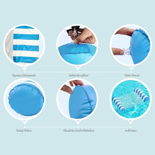 4 Pack Inflatable Pool Floats V40110