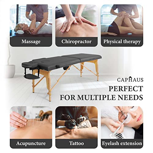 84 Inch Purple Height Adjustable Memory Foam Massage Table F6749