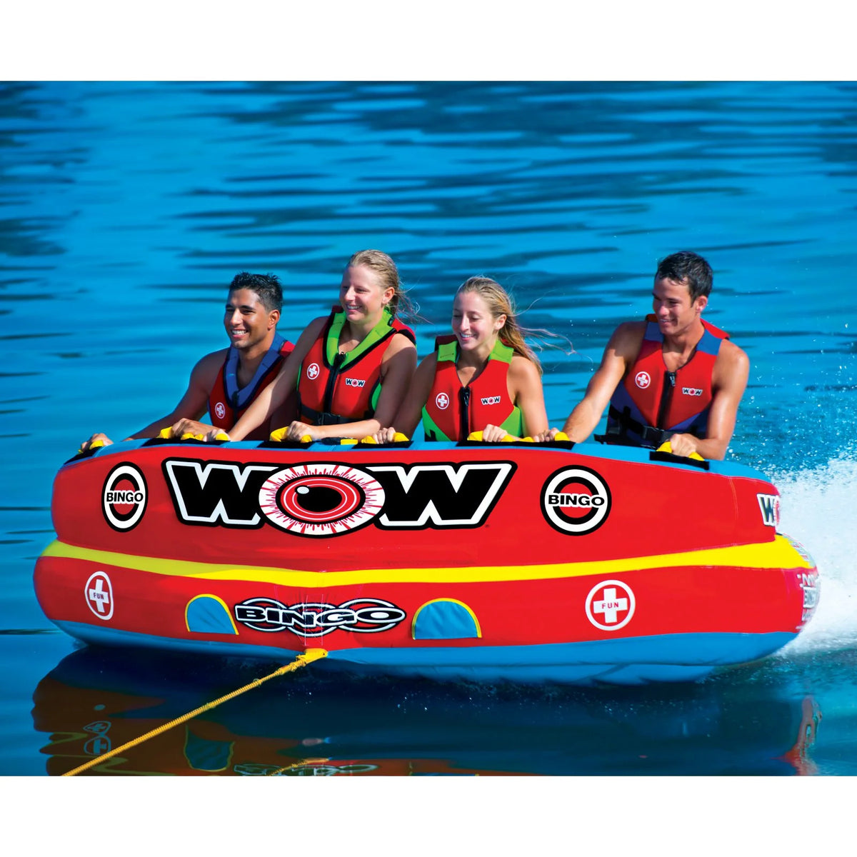 Inflatable Towable with Secure Cockpit Seating I302