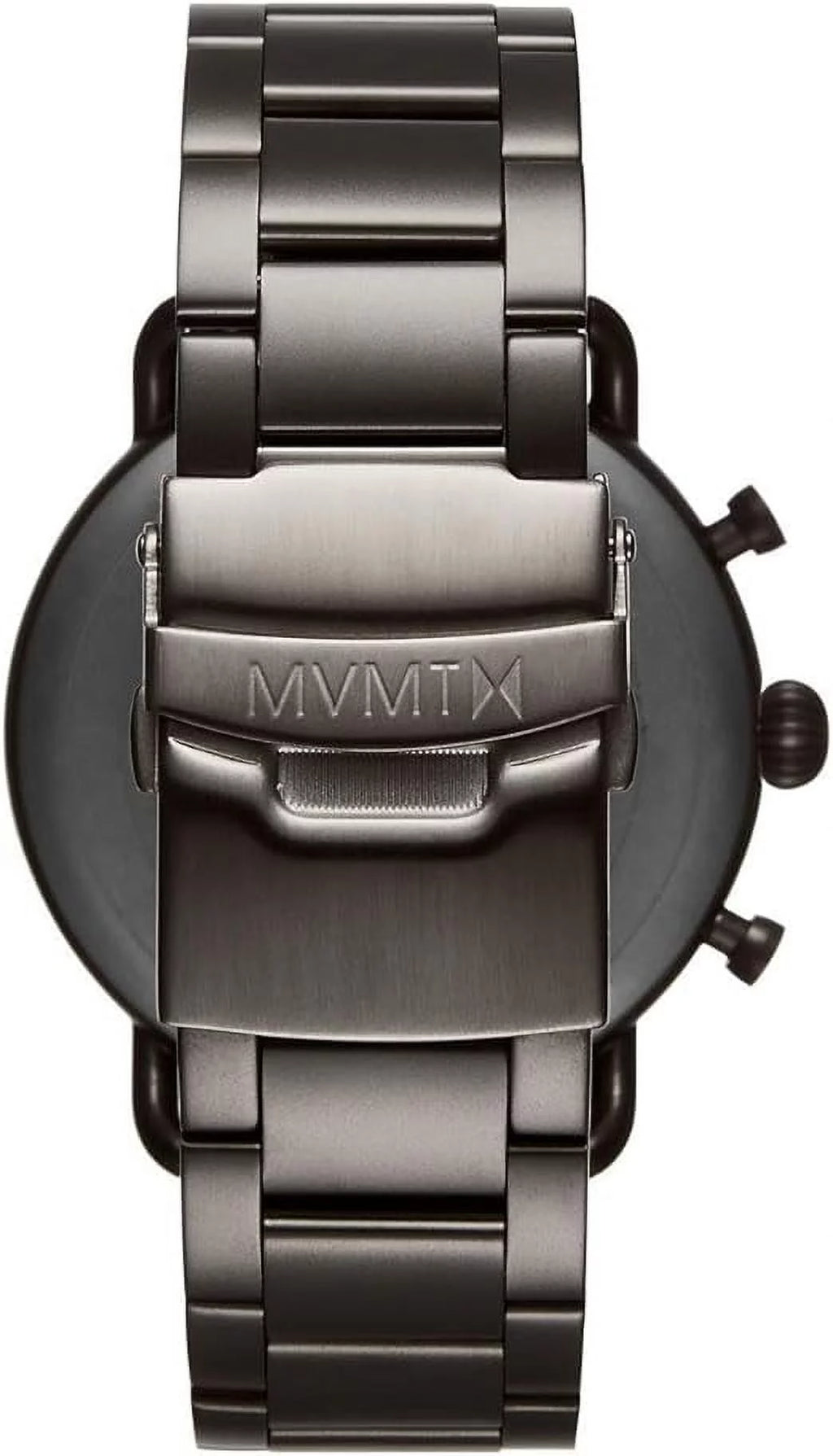 Gunmetal Tone Stainless Steel Chronograph Men's Watch O102