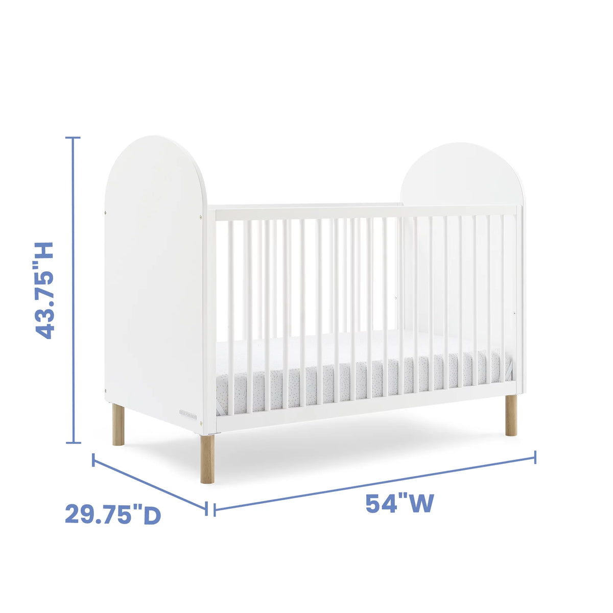 4-in-1 Convertible Crib L6649