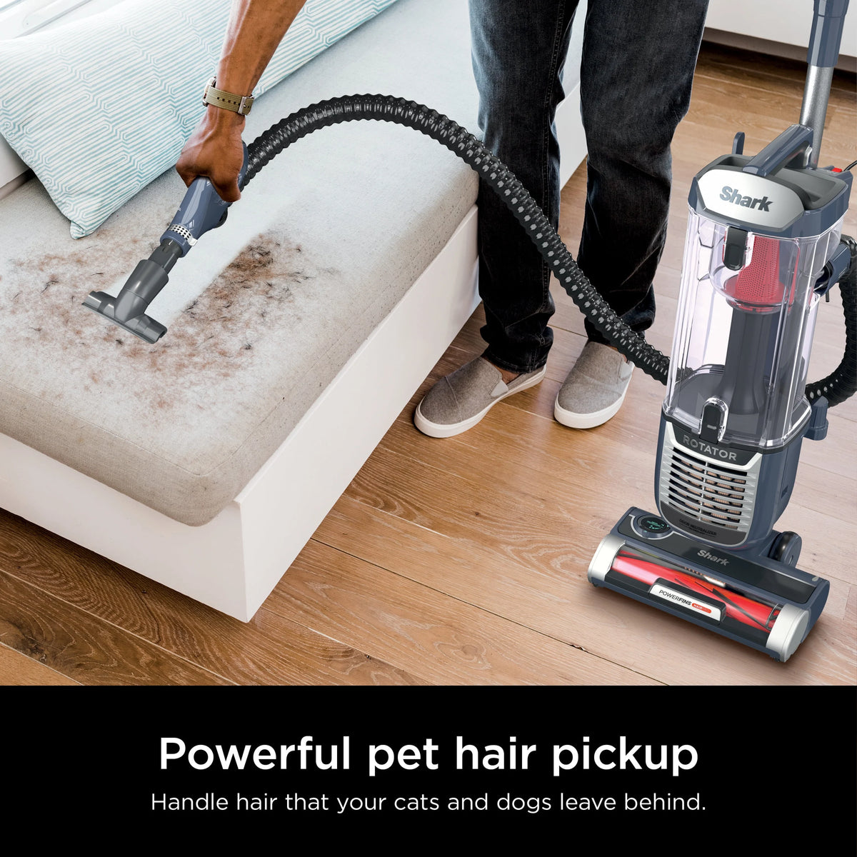 Upright Pet Vacuum with PowerFins HairPro and Odor Neutralizer E271225