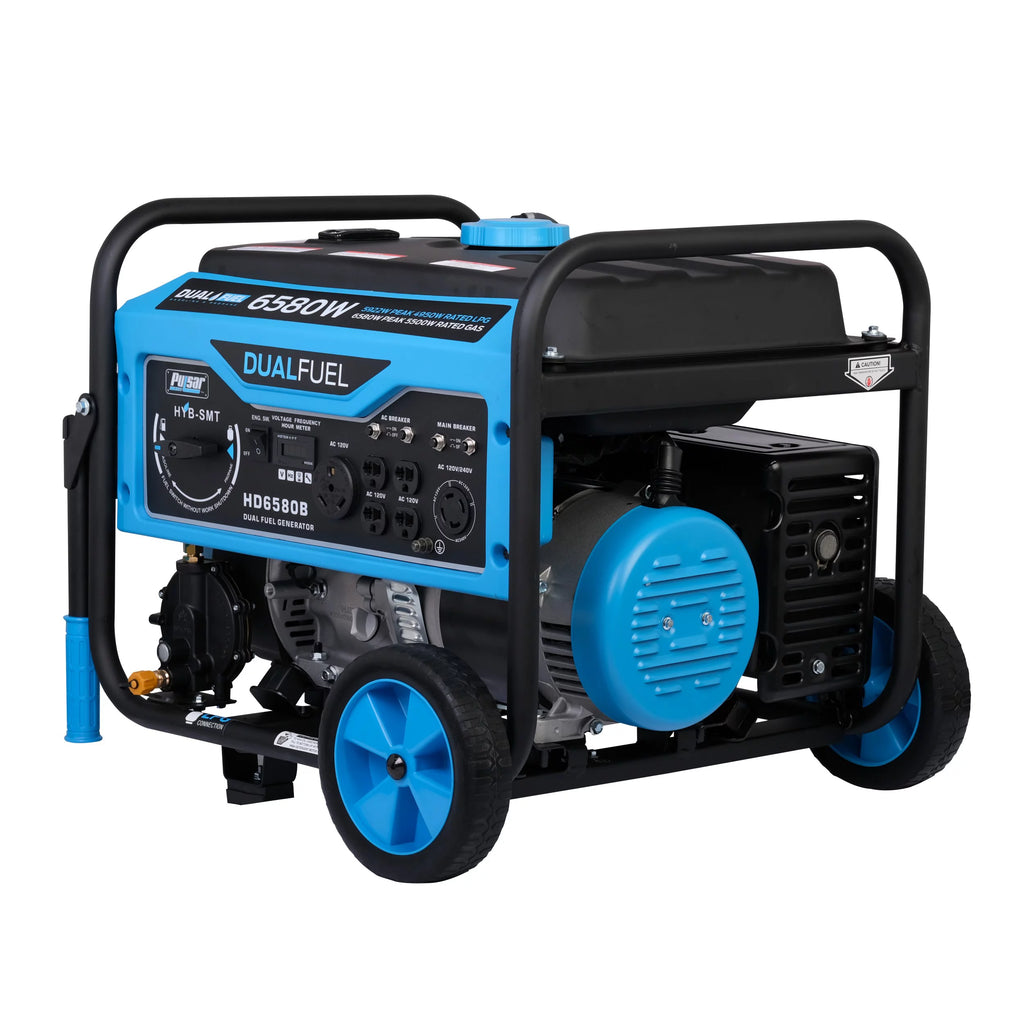 6580-Watt Dual Fuel Portable Generator N676