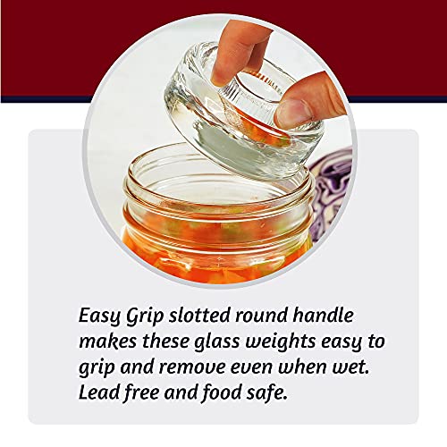 Food Grade Fermentation Kit for Wide Mouth Mason Jars, 4 Pack S8334