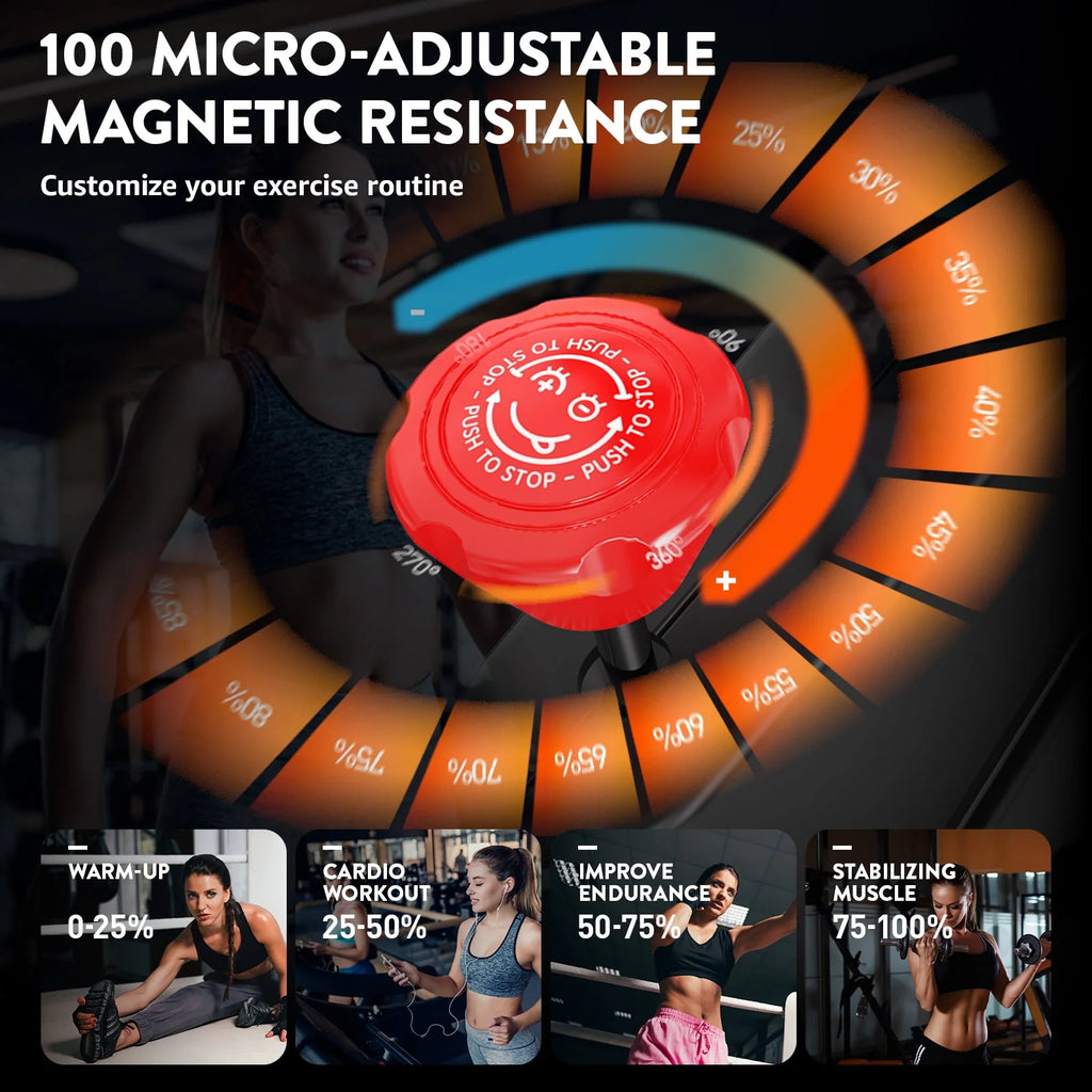 Indoor Cycling Bike Stationary Magnetic Resistance 350lb Flywheel 35lbs S7125