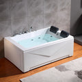 71 Alcove Whirlpool Bathtub with Faucet P7358