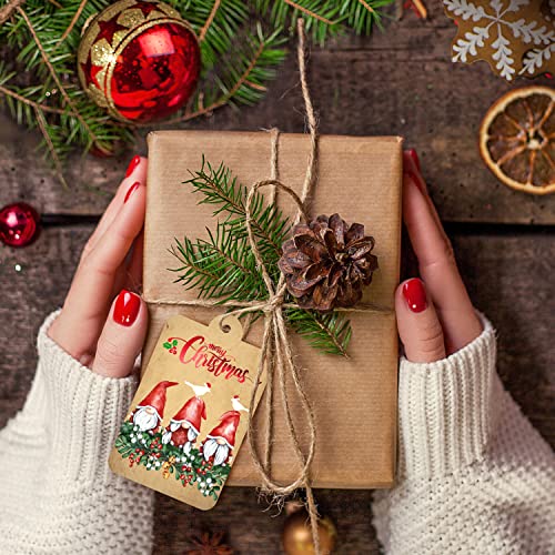 60 Count Christmas Gift Tags with String I2074